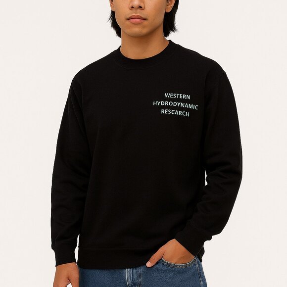 Western Hydrodynamic Research™ | Sold-Out Black Long Sleeve | Size M | NWT - Picture 1 of 7